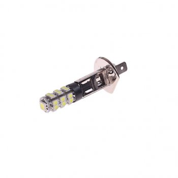 255 р. Лампа светодиодная 12V H1 P14.5s 6000K 25 светодиодов MEGAPOWER MEGAPOWER-AUTOMOTIVE 80522  с доставкой в г. Майкоп. Увеличить фотографию 1