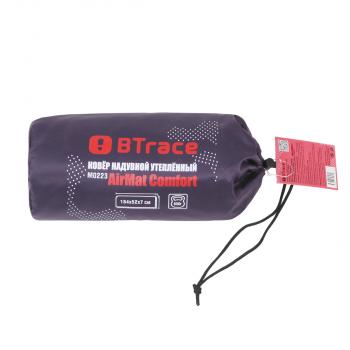 4 939 р. Коврик надувной утеплённый BTrace AirMat Comfort,184х52х7 см, (Синий)  m0223  с доставкой в г. Майкоп. Увеличить фотографию 8