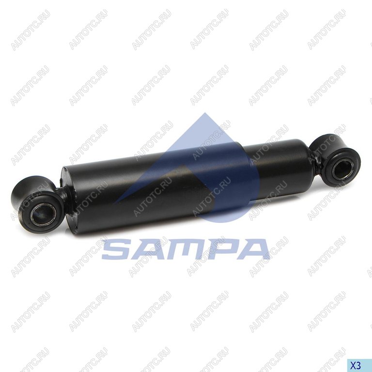 3 499 р. Амортизатор BPW SAF SCHMITZ полуприцепа, прицепа (349539 72х82 24х55 24х55 ОО) SAMPA SAMPA 070.482-01  с доставкой в г. Майкоп