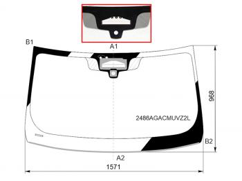 27 999 р. Стекло лобовое (Три камеры Датчик дождя Проекция Молдинг 5D LBK) BMW 6-Series Gran Turismo 20- FUYAO 2486AGACMUVZ2L  с доставкой в г. Майкоп. Увеличить фотографию 1