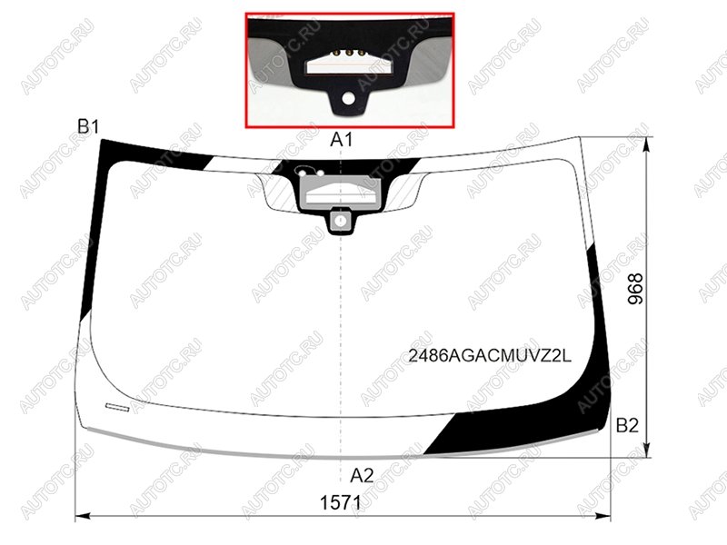 27 999 р. Стекло лобовое (Три камеры Датчик дождя Проекция Молдинг 5D LBK) BMW 6-Series Gran Turismo 20- FUYAO 2486AGACMUVZ2L  с доставкой в г. Майкоп