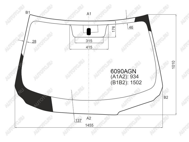 6 449 р. Стекло лобовое Nissan Almera 12-19 FUYAO 6090AGN  с доставкой в г. Майкоп