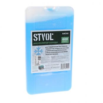 265 р. Аккумулятор холода 600г водно-солевой (жесткий) STVOL STVOL sac02  с доставкой в г. Майкоп. Увеличить фотографию 1