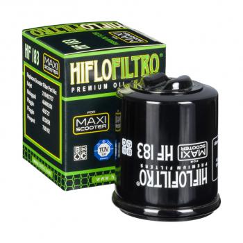 619 р. Фильтр масляный мото SCOOTER HIFLO FILTRO HIFLO FILTRO hf183  с доставкой в г. Майкоп. Увеличить фотографию 1