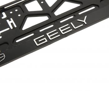 143 р. Рамка знака номерного GELLY рельефная черная ЛОГОАВТО ЛОГОАВТО gelly  с доставкой в г. Майкоп. Увеличить фотографию 2