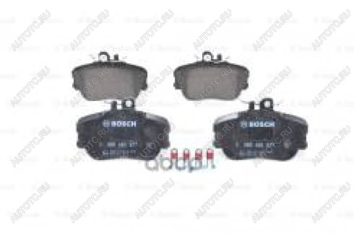 3 399 р. Колодки тормозные передние (4шт.) BOSCH Mercedes-Benz C-Class W202 дорестайлинг седан (1993-1997)  с доставкой в г. Майкоп
