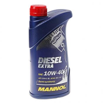 769 р. Масло дизельное DIESEL EXTRA 10W40 CH-4SL псинт.1л 7504 MANNOL MANNOL 1105  с доставкой в г. Майкоп. Увеличить фотографию 1