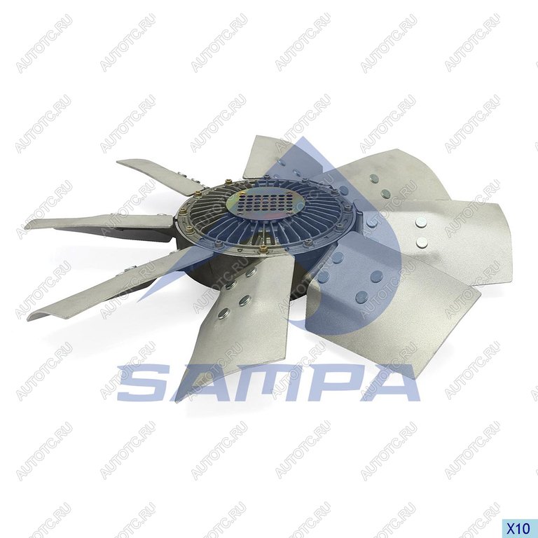 40 699 р. Вискомуфта SCANIA 3 series (87-) привода вентилятора (с крыльчаткой) SAMPA SAMPA 041.402  с доставкой в г. Майкоп