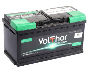 25 999 р. Аккумулятор VOLTHOR AGM 95Ач обратная полярность VOLTHOR 6ст95(0)  с доставкой в г. Майкоп. Увеличить фотографию 1
