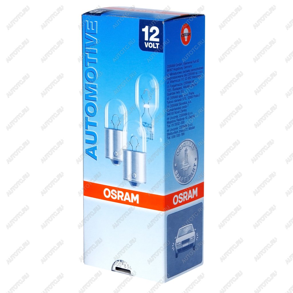 42 р. Лампа 12V R10W BA15s OSRAM OSRAM 5008  с доставкой в г. Майкоп