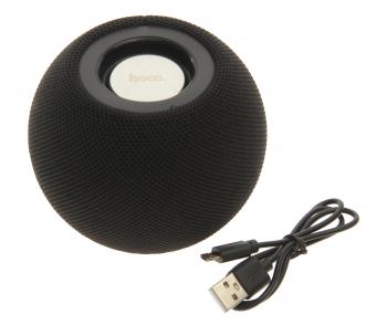 899 р. Колонка беспроводная bluetooth HOCO HOCO bs45 черный  с доставкой в г. Майкоп. Увеличить фотографию 1
