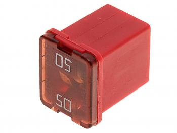 149 р. Предохранитель 50А JAC N56,N80,N90,N120 КАМАЗ Компас-5912 OE JAC fuse0895050  с доставкой в г. Майкоп. Увеличить фотографию 1