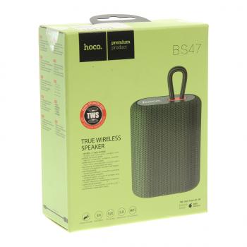 1 099 р. Колонка беспроводная bluetooth HOCO HOCO bs47 хаки  с доставкой в г. Майкоп. Увеличить фотографию 3