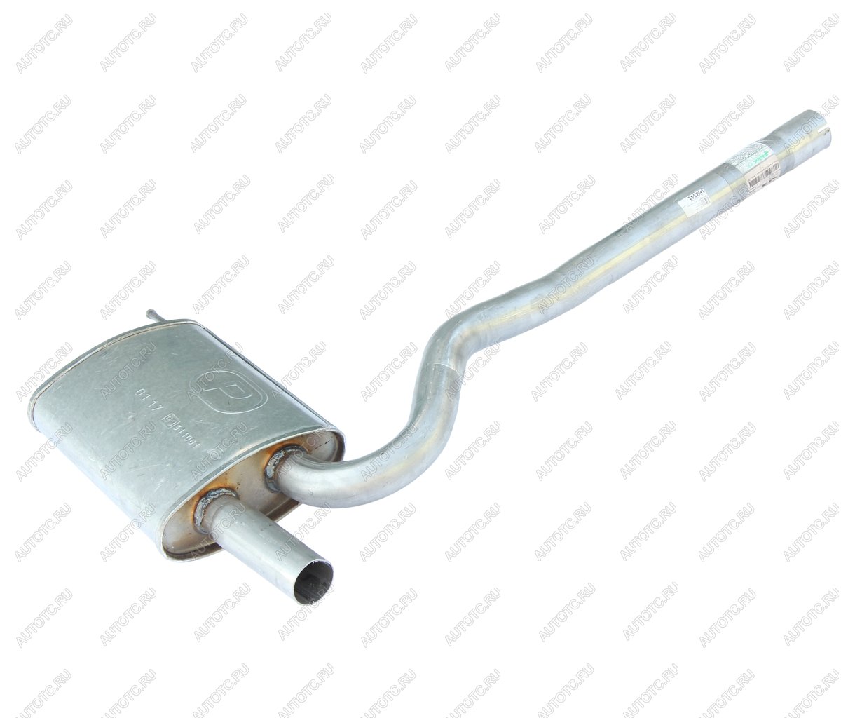 6 199 р. Резонатор AUDI A4 POLMOSTROW POLMOSTROW 0117  с доставкой в г. Майкоп