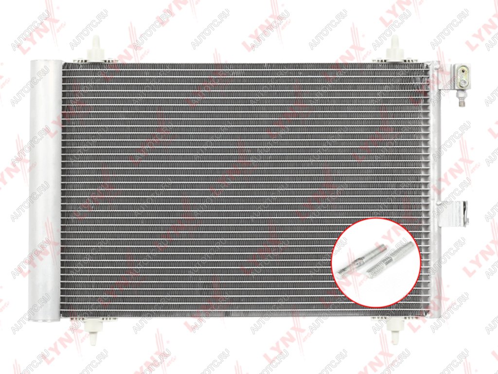 3 859 р. Радиатор кондиционера PEUGEOT Partner (96-) CITROEN Berlingo (96-) LYNX LYNX rc0181  с доставкой в г. Майкоп