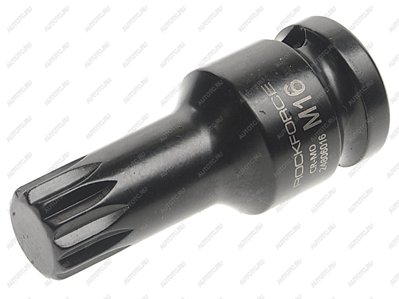 399 р. Бита-головка 12 SPLINE M16 ударная ROCKFORCE ROCKFORCE rf-24806016  с доставкой в г. Майкоп