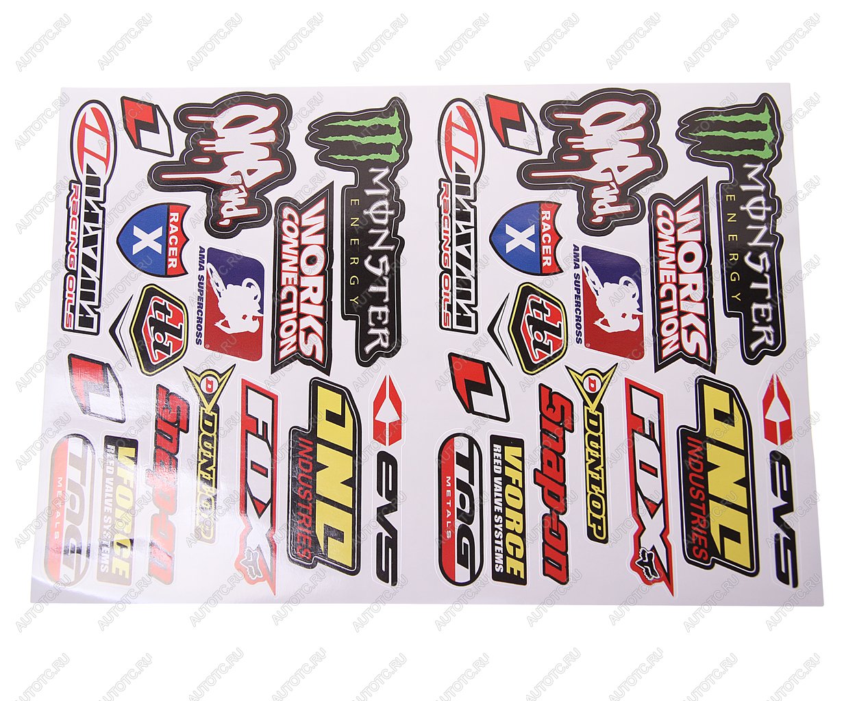 204 р. Наклейка виниловая вырезанная MAXIMA racing 25х35см в наборе полноцветная AUTOSTICKERS AUTOSTICKERS 07911  с доставкой в г. Майкоп