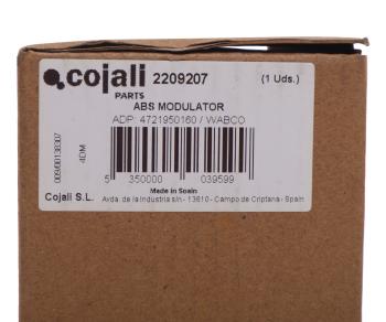 6 699 р. Модулятор DAF MAN АБС (байонет) COJALI COJALI 2209207  с доставкой в г. Майкоп. Увеличить фотографию 6