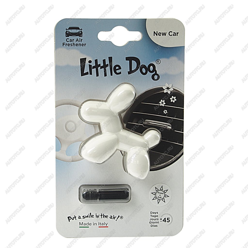 299 р. Ароматизатор на дефлектор полимерный (Новая машина) Little Dog DRIVE INT DRIVE INT ed0202  с доставкой в г. Майкоп
