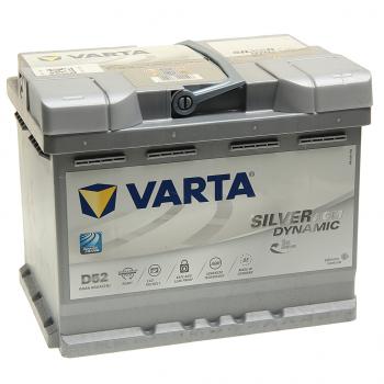 22 999 р. Аккумулятор VARTA Silver Dynamic AGM 60Ач обратная полярность VARTA 6ст60(0) d52 (a8)  с доставкой в г. Майкоп. Увеличить фотографию 1