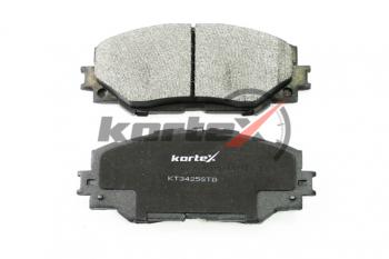 1 559 р. Колодки тормозные передние (4шт.) KORTEX Toyota Corolla E150 седан рестайлинг (2009-2013)  с доставкой в г. Майкоп. Увеличить фотографию 3