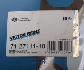 349 р. Прокладка коллектора AUDI 100 (85-94) впускного VICTOR REINZ VICTOR REINZ 71-27111-10  с доставкой в г. Майкоп. Увеличить фотографию 3