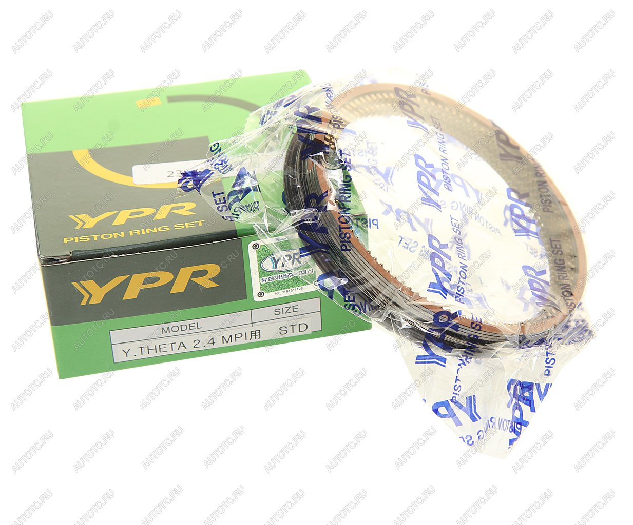 3 699 р. Кольца поршневые HYUNDAI Santa Fe (09-),Starex H-1 (09-),ix35 (10-) (2.4) d+0.00 комплект YPR YPR 23040-2g200  с доставкой в г. Майкоп