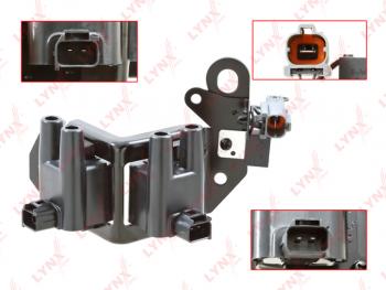 3 699 р. Катушка зажигания HYUNDAI Accent (06-),Elantra,Getz KIA Rio (05-),Cerato LYNX LYNX spl1041  с доставкой в г. Майкоп. Увеличить фотографию 1