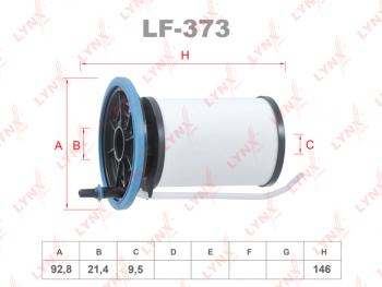 1 059 р. Фильтр топливный FIAT Doblo (10-) LYNX LYNX lf373  с доставкой в г. Майкоп. Увеличить фотографию 1