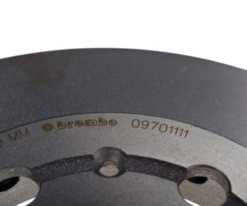 4 289 р. Диск тормозной VW Golf 4,5 AUDI A2,A3 SKODA Fabia,Octavia передний (1шт.) BREMBO BREMBO 09.7011.11  с доставкой в г. Майкоп. Увеличить фотографию 5