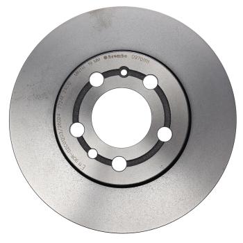 4 289 р. Диск тормозной VW Golf 4,5 AUDI A2,A3 SKODA Fabia,Octavia передний (1шт.) BREMBO BREMBO 09.7011.11  с доставкой в г. Майкоп. Увеличить фотографию 3