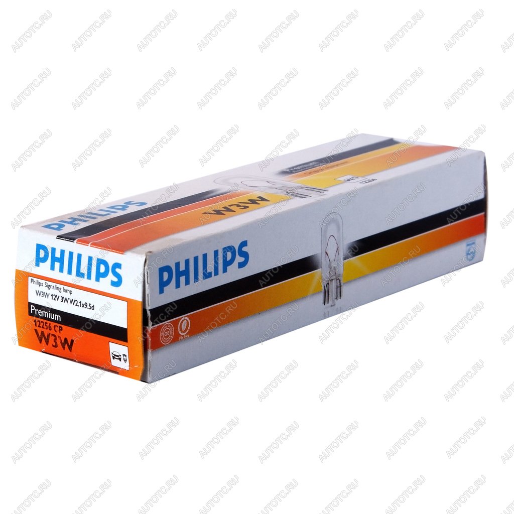 43 р. Лампа 12V W3W W2.1x9.5d PHILIPS PHILIPS 12256cp  с доставкой в г. Майкоп