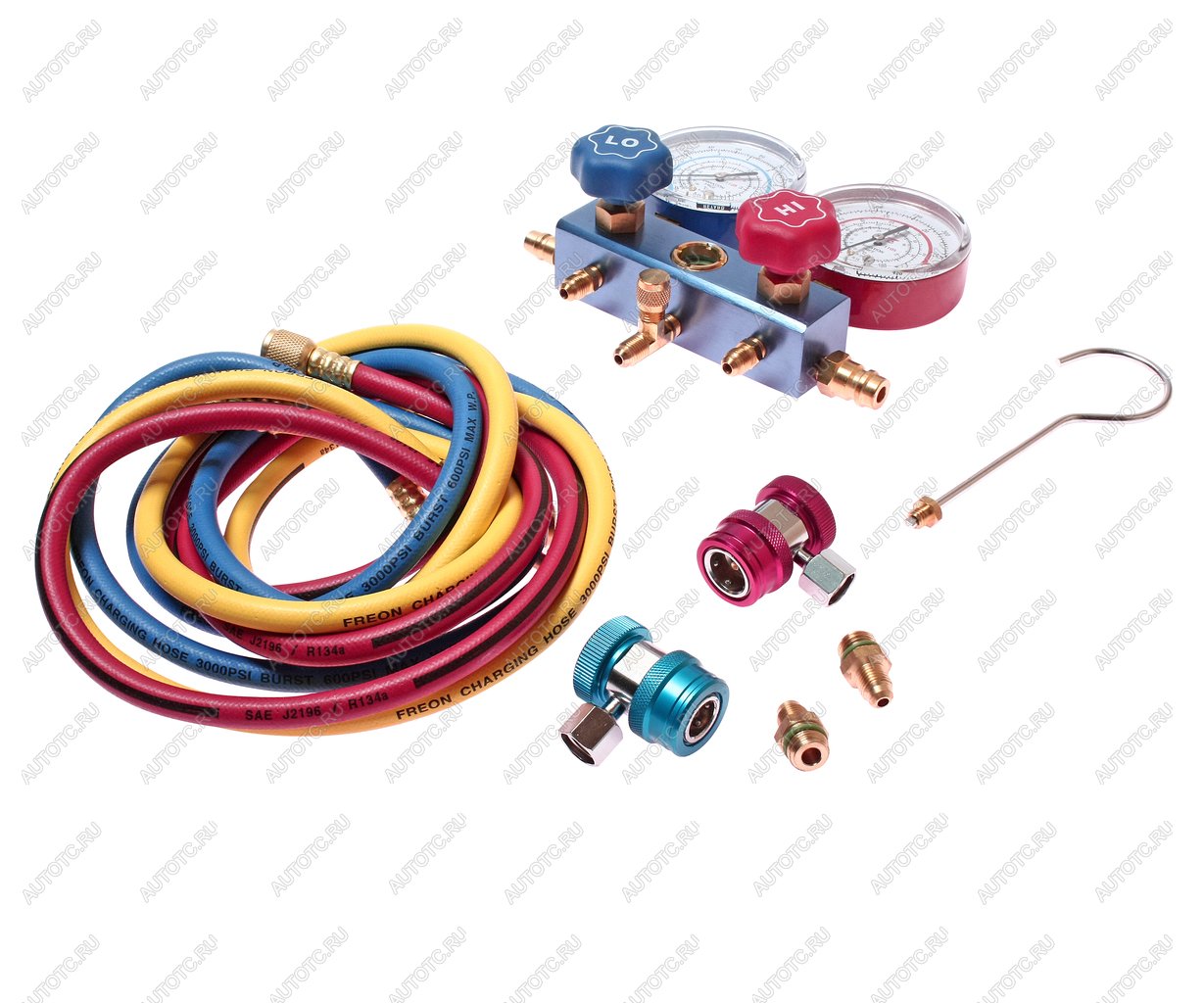 17 899 р. Устройство для заправки автокондиционера R-134a L=150см JTC JTC TOOLS CO., LTD jtc-1105  с доставкой в г. Майкоп