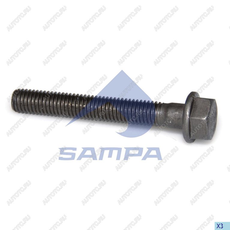 56 р. Болт MERCEDES MK,SK,NG дв.OM401-449 коллектора выпускного (M10x1.5x70мм) SAMPA SAMPA 010.091  с доставкой в г. Майкоп
