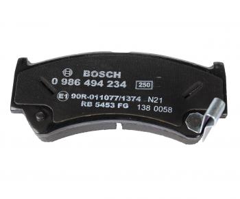 2 999 р. Колодки тормозные передние (4шт.) BOSCH Suzuki Baleno (1999-2002)  с доставкой в г. Майкоп. Увеличить фотографию 4