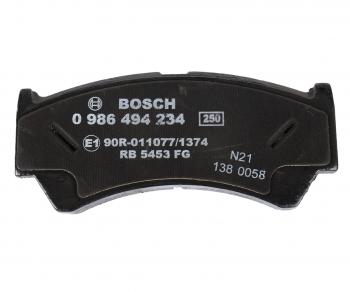2 999 р. Колодки тормозные передние (4шт.) BOSCH Suzuki Baleno (1999-2002)  с доставкой в г. Майкоп. Увеличить фотографию 2