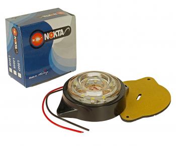 319 р. Фонарь габаритный LED 24V, круглый белый (d=55мм 10-светодиодов,солнышко) NOKTA NOKTA l0047white NOKTA l0047white  с доставкой в г. Майкоп. Увеличить фотографию 1