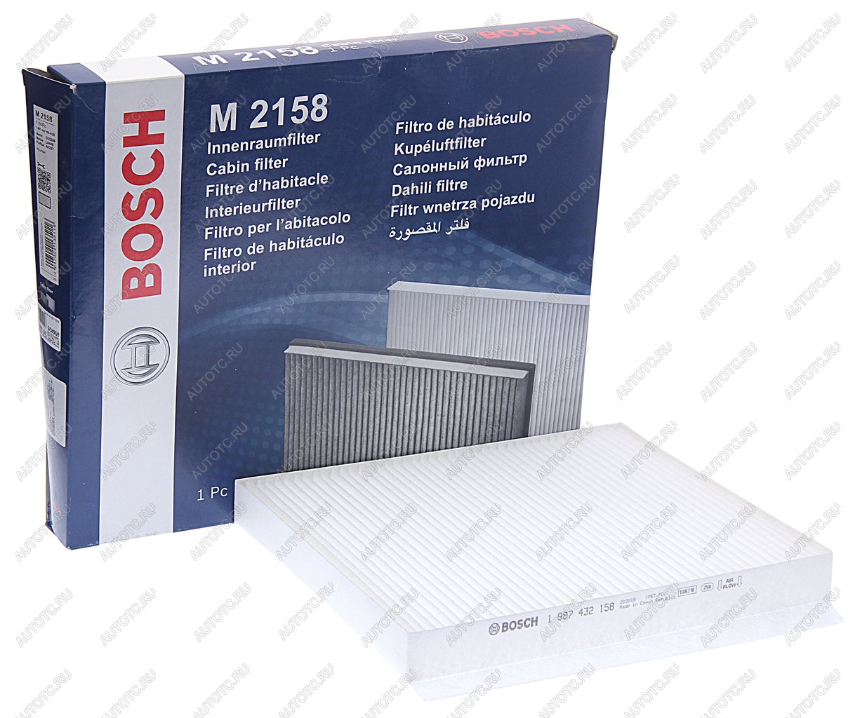 899 р. Фильтр воздушный салона HYUNDAI Elantra (00-),Matrix (01-) BOSCH BOSCH 1987432158  с доставкой в г. Майкоп