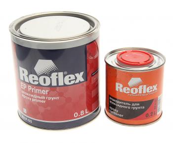 1 249 р. Грунт серый эпоксидный 0.8л с отвердителем REOFLEX REOFLEX ц0012965  с доставкой в г. Майкоп. Увеличить фотографию 1