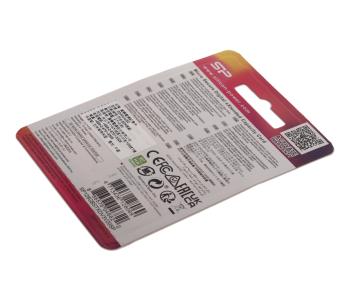 1 699 р. Карта памяти 128GB MicroSD class 10 + SD адаптер SILICON POWER SILICON POWER sp128gbstxdv3v20sp  с доставкой в г. Майкоп. Увеличить фотографию 2