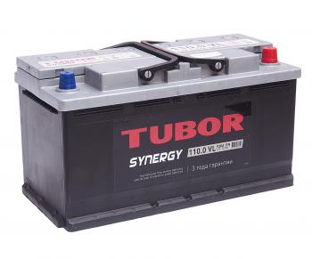 16 849 р. Аккумулятор TUBOR Synergy 110Ач обратная полярность TUBOR 6ст110(0)  с доставкой в г. Майкоп. Увеличить фотографию 1