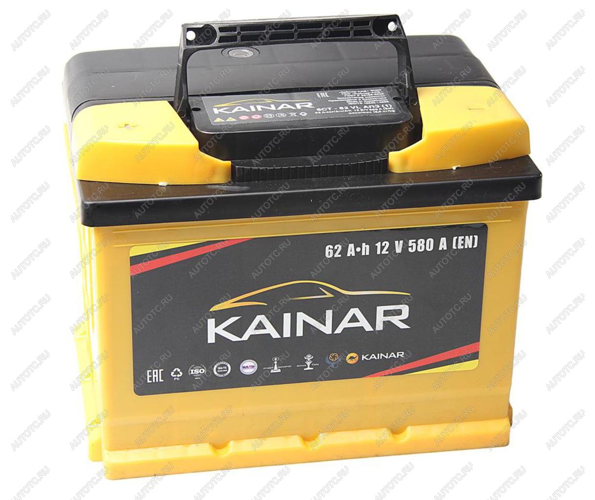 7 399 р. Аккумулятор KAINAR 62Ач KAINAR 6ст62(1)  с доставкой в г. Майкоп