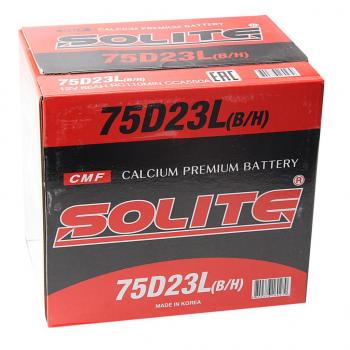11 899 р. Аккумулятор SOLITE 65Ач обратная полярность нижнее крепление SOLITE 6ст65(0) 75d23l  с доставкой в г. Майкоп. Увеличить фотографию 2