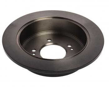 4 199 р. Диск тормозной HYUNDAI Tucson (04-),Santa Fe (00-) KIA Sportage (04-) задний (1шт.) BREMBO BREMBO 08.a446.11  с доставкой в г. Майкоп. Увеличить фотографию 2