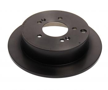 4 199 р. Диск тормозной HYUNDAI Tucson (04-),Santa Fe (00-) KIA Sportage (04-) задний (1шт.) BREMBO BREMBO 08.a446.11  с доставкой в г. Майкоп. Увеличить фотографию 1