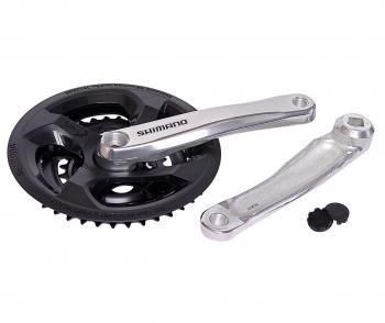 1 339 р. Система велосипедная 170мм 423424Т серебро SHIMANO SHIMANO efcm131c244c  с доставкой в г. Майкоп. Увеличить фотографию 1