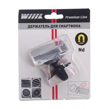 469 р. Держатель телефона на дефлектор магнитный черный WIIIX WIIIX ht-76v10mg  с доставкой в г. Майкоп. Увеличить фотографию 1