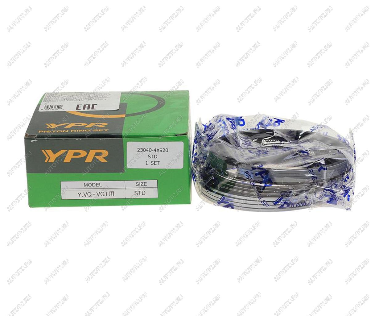 6 299 р. Кольца поршневые KIA Bongo 3 (06-) (2.9-J3) d+0.00 комплект YPR YPR 23040-4x920  с доставкой в г. Майкоп