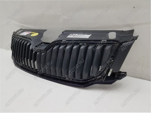 1 959 р. Решетка радиатора (пр-во Китай) BODYPARTS  Skoda Octavia  A7 (2012-2017) дорестайлинг лифтбэк, дорестайлинг универсал (без молдинга)  с доставкой в г. Майкоп