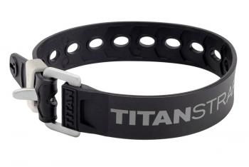 1 919 р. Ремень крепёжный TitanStraps Super Straps черный L = 36 см (Dmax = 9,5 см, Dmin = 3,2 см)  ts-0914-blk  с доставкой в г. Майкоп. Увеличить фотографию 1